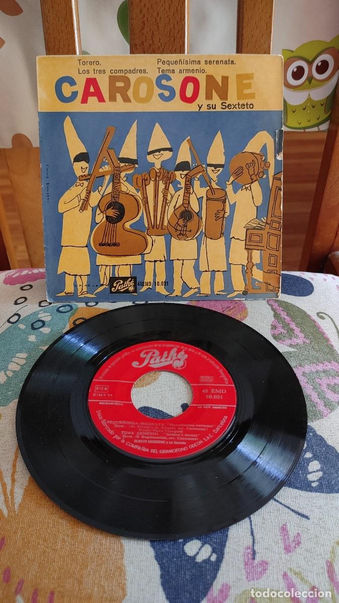 Discos de vinilo: CAROSONE Y SU EXTETO-EP TORERO +3 - Foto 1