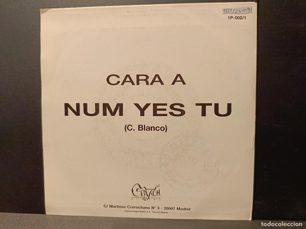Discos de vinilo: Los Berrones - Num Yes Tu single Promo) - Foto 2