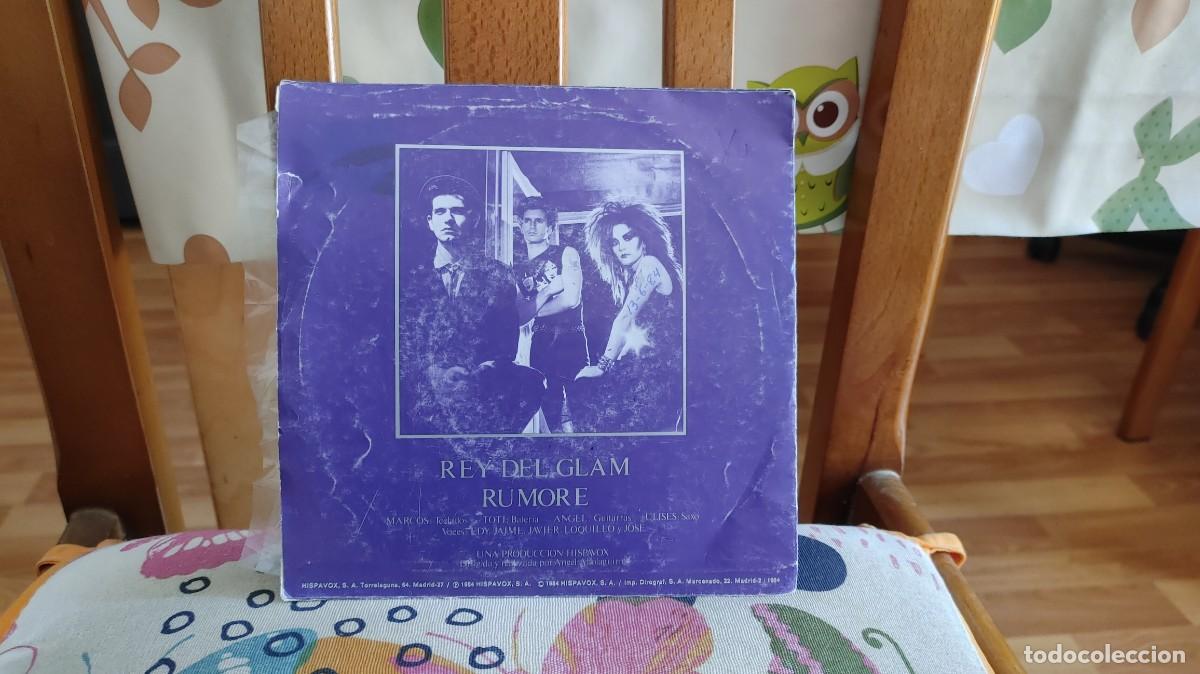 Discos de vinilo: DINARAMA + ALASKA-SINGLE REY DEL GLAM - Foto 2