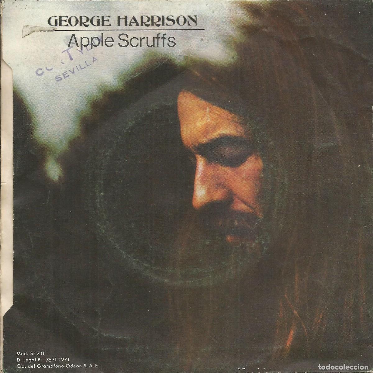 Discos de vinilo: GEORGE HARRISON &middot;&middot;&middot; What Is Life / Apple Scruffs - (Single) - Foto 2