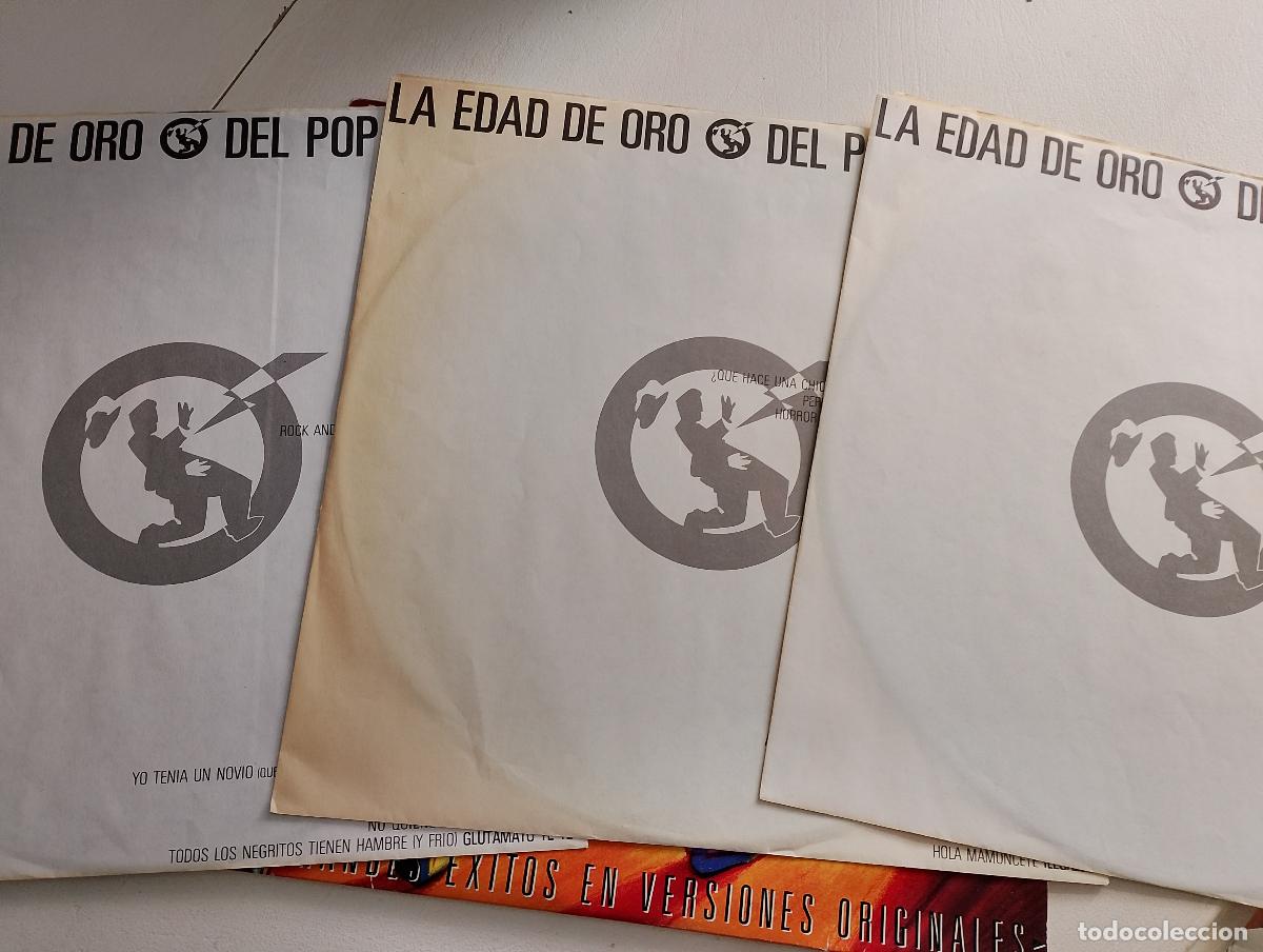 Discos de vinilo: La Edad De Oro Del Pop Espa&ntilde;ol, 3 lps 1987 - Foto 8