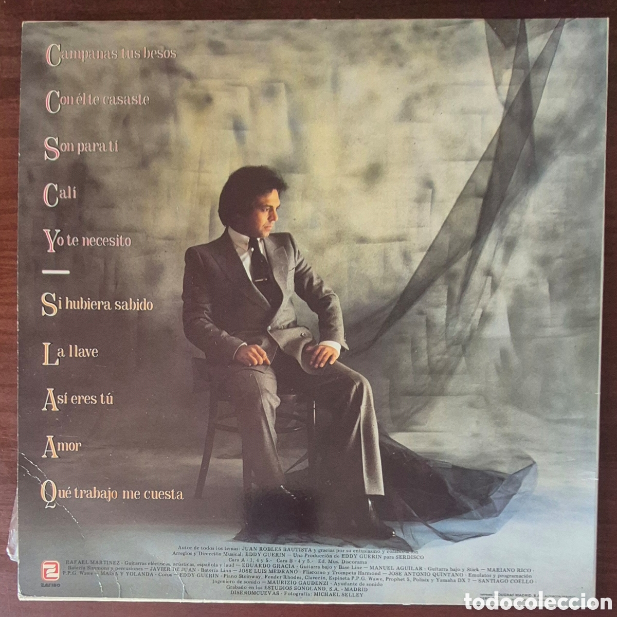 Discos de vinilo: LP - PACO ESCUDERO - CAL&Iacute; - Foto 2
