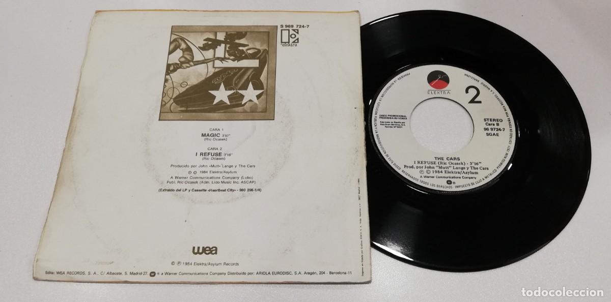 Discos de vinilo: SCO97-The Cars - Magic (7&rdquo;) - Foto 2