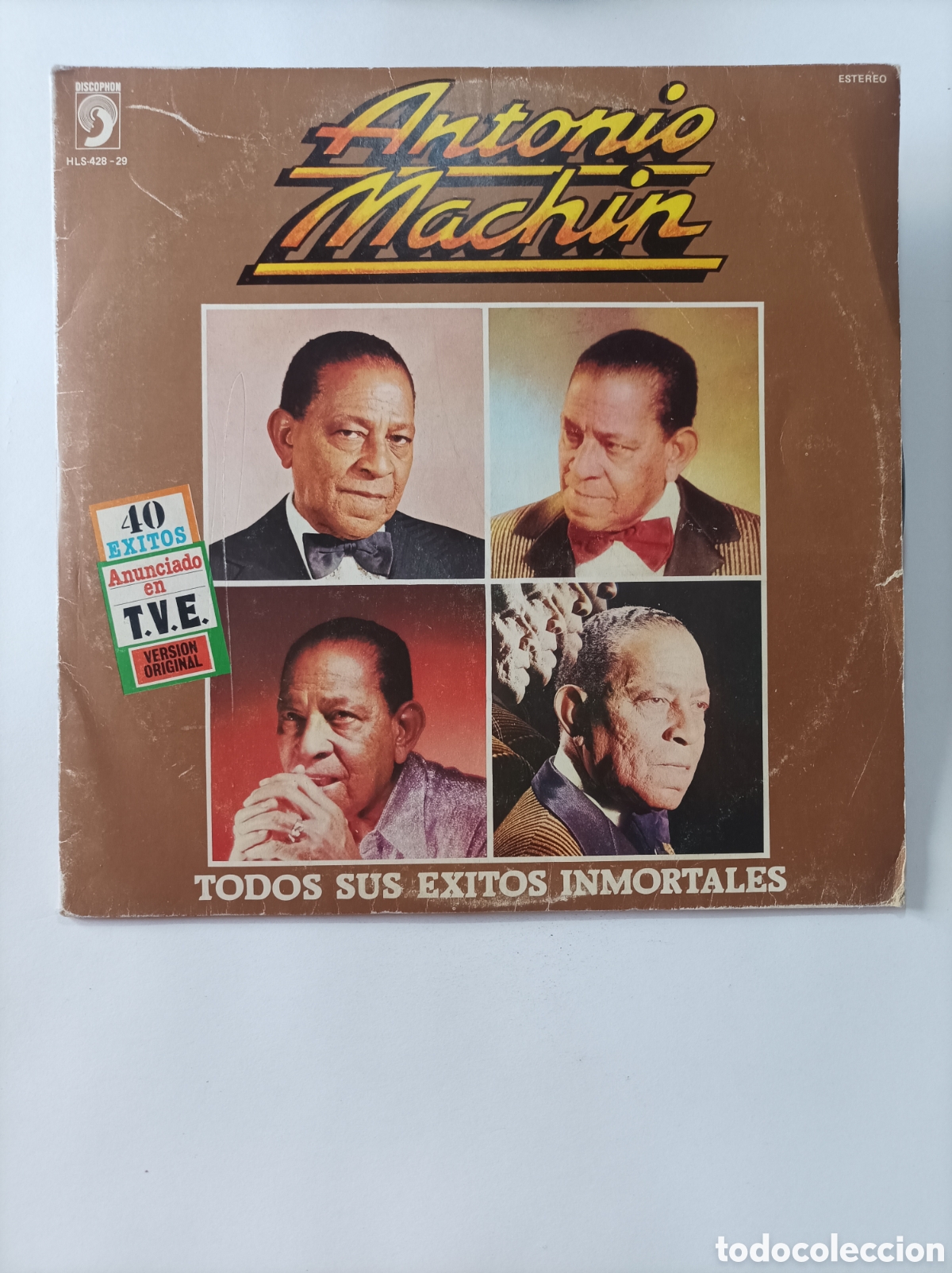 Discos de vinilo: ANTONIO MACHIN. EXITOS. DISCOPHON. 1981. DISCO VINILO ANTIGUO. - Foto 1