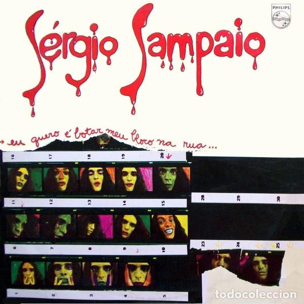Disques de vinyle: S&eacute;rgio Sampaio &ndash; Eu Quero &Eacute; Botar Meu Bloco Na Rua
