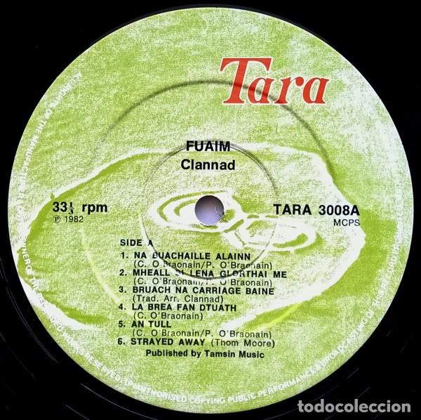 Discos de vinilo: Clannad &ndash; Fuaim - Con Encarte - Foto 5