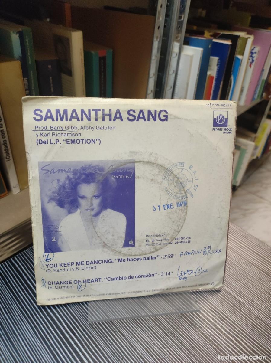 Discos de vinilo: Samantha Sang &ndash; Me Haces Bailar - Foto 2