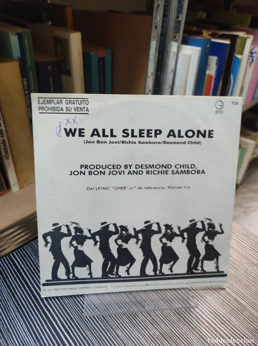 Discos de vinilo: CHER WE ALL SLEEP ALONE - Foto 2