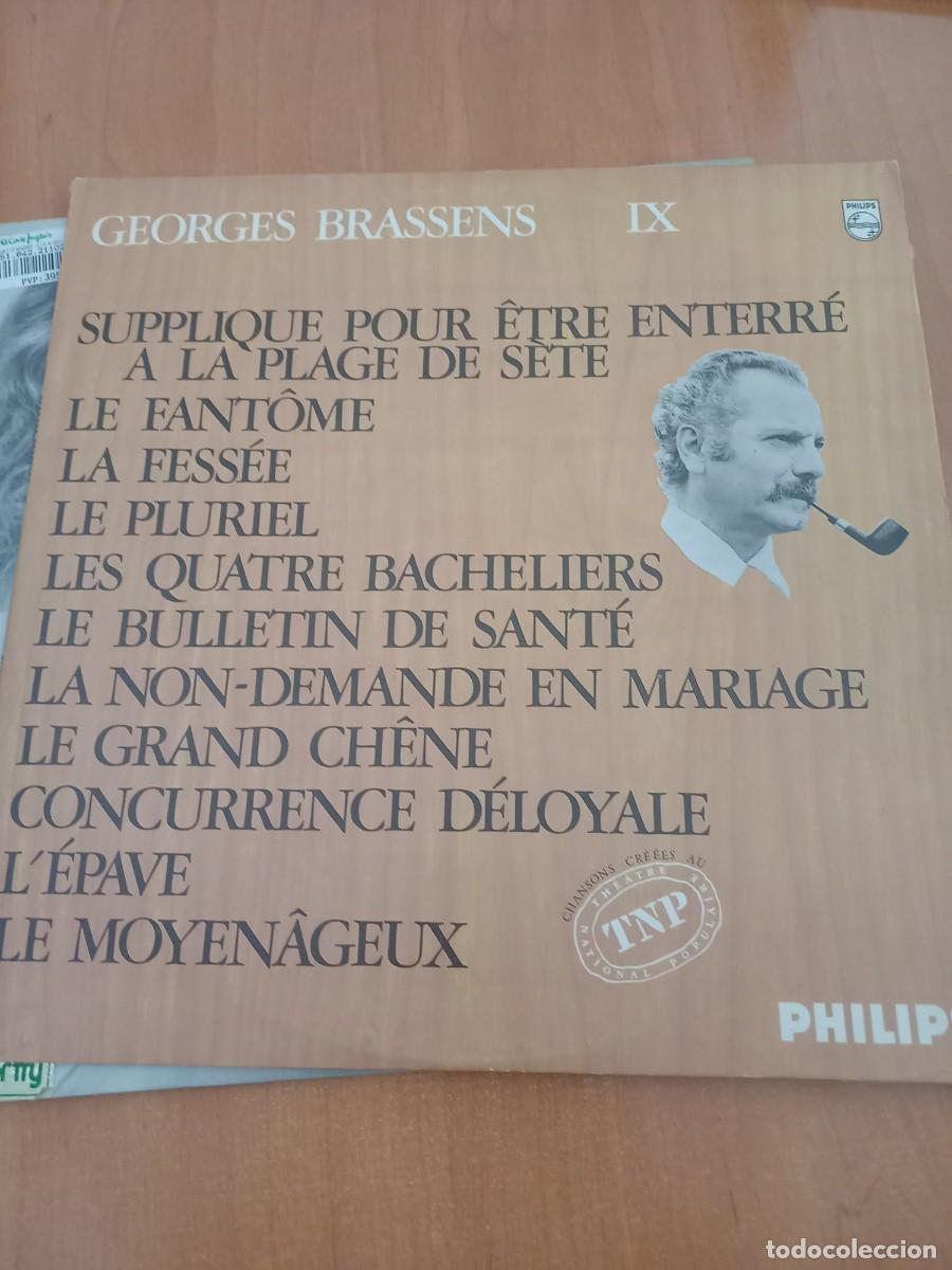 Discos de vinilo: GEORGES BRASSENS IX LP FRANCIA - Foto 1