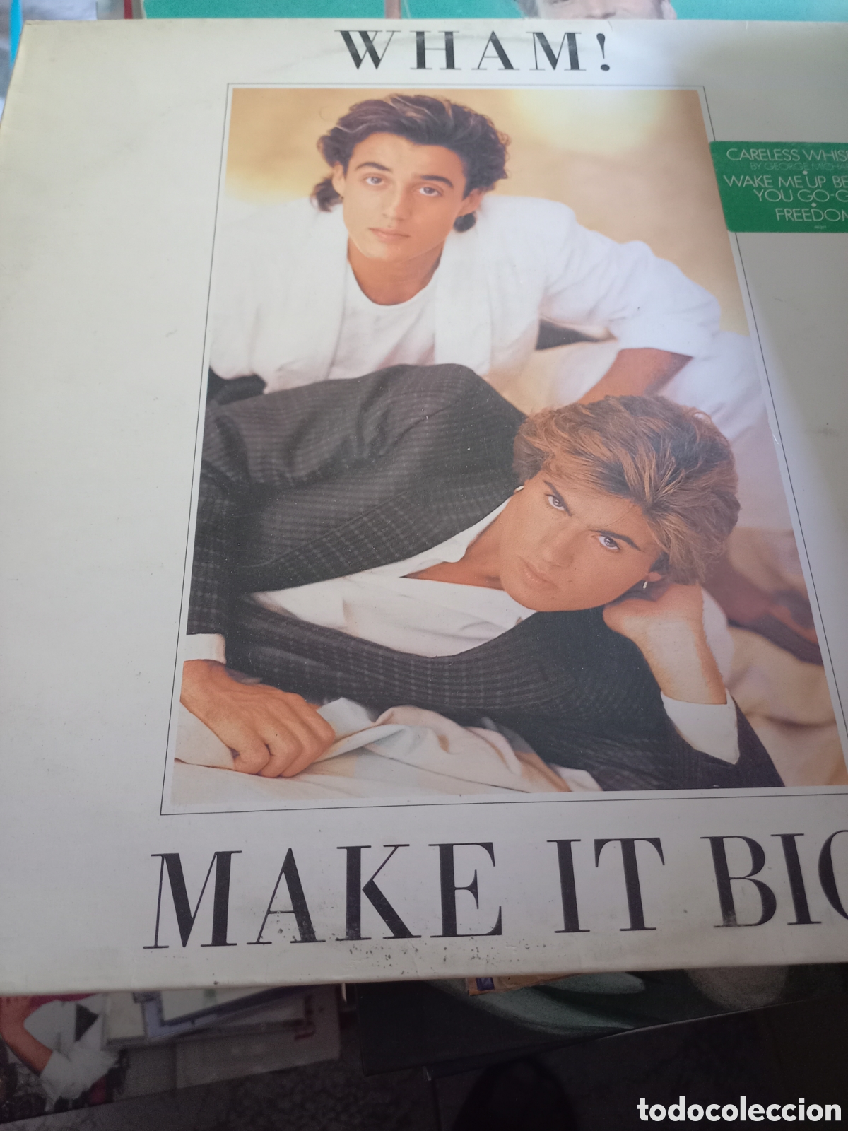 Discos de vinilo: LP WHAM - MAKE IT BIG - Foto 1