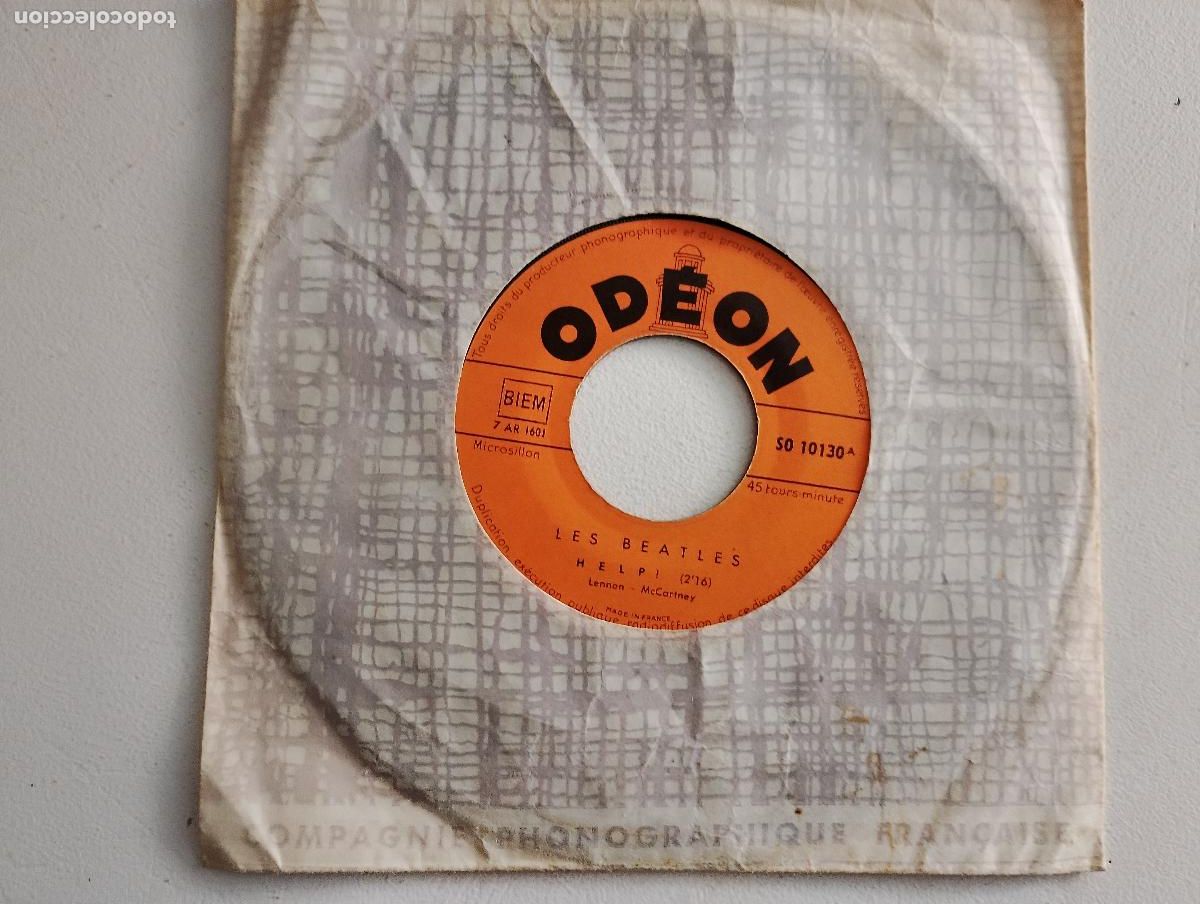 Discos de vinilo: the beatles, help, odeon france - Foto 1
