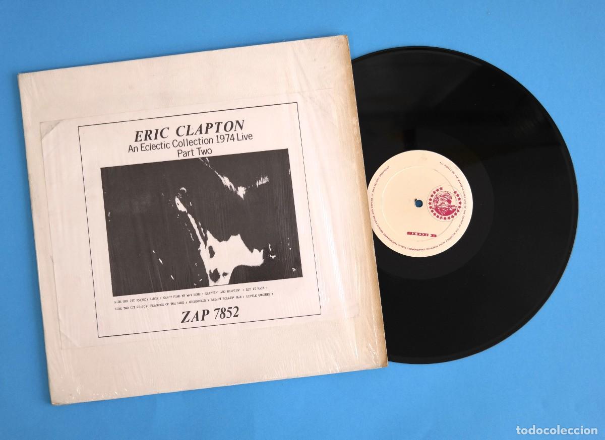 Discos de vinilo: Eric Clapton &ndash; An Eclectic Collection 1974 Live Part Two - Foto 2