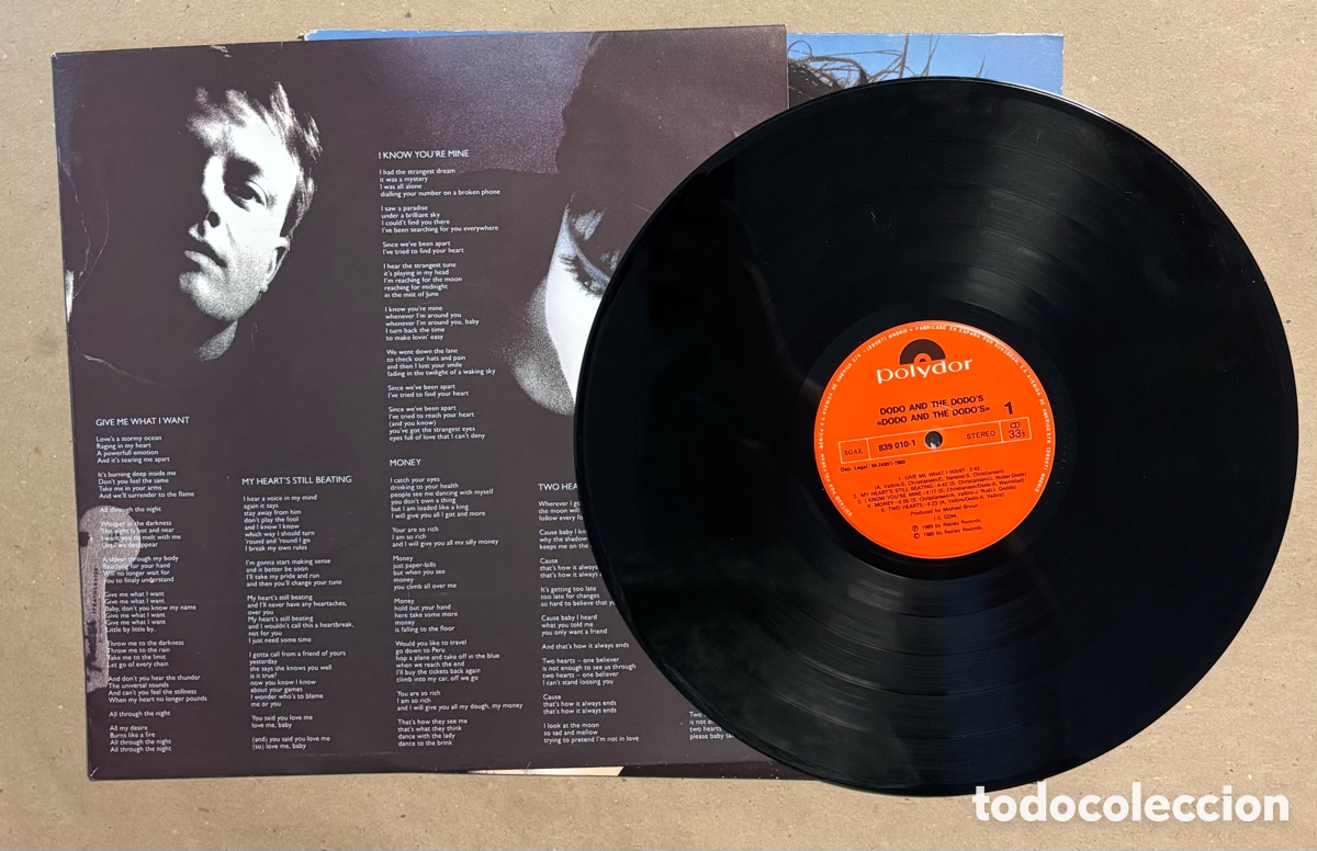 Discos de vinilo: VINILO. DODO ANF THE DODO&rsquo;S (POLYDOR 1989). - Foto 3