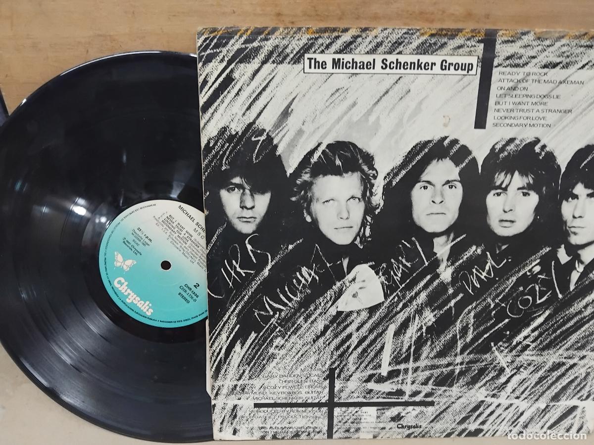 Discos de vinilo: THE MICHAEL SCHENKER GROUP. MSG. SPAIN. LP CHRYSALIS 1981. HEAVY - Foto 2