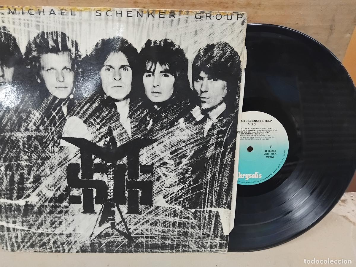 Discos de vinilo: THE MICHAEL SCHENKER GROUP. MSG. SPAIN. LP CHRYSALIS 1981. HEAVY - Foto 1