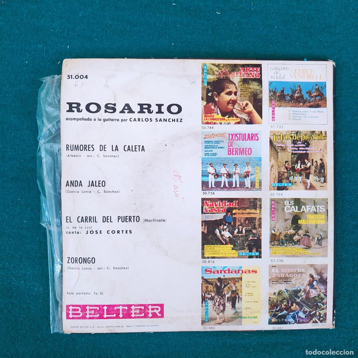Discos de vinilo: Rosario &ndash; Rumores De La Caleta - Foto 2