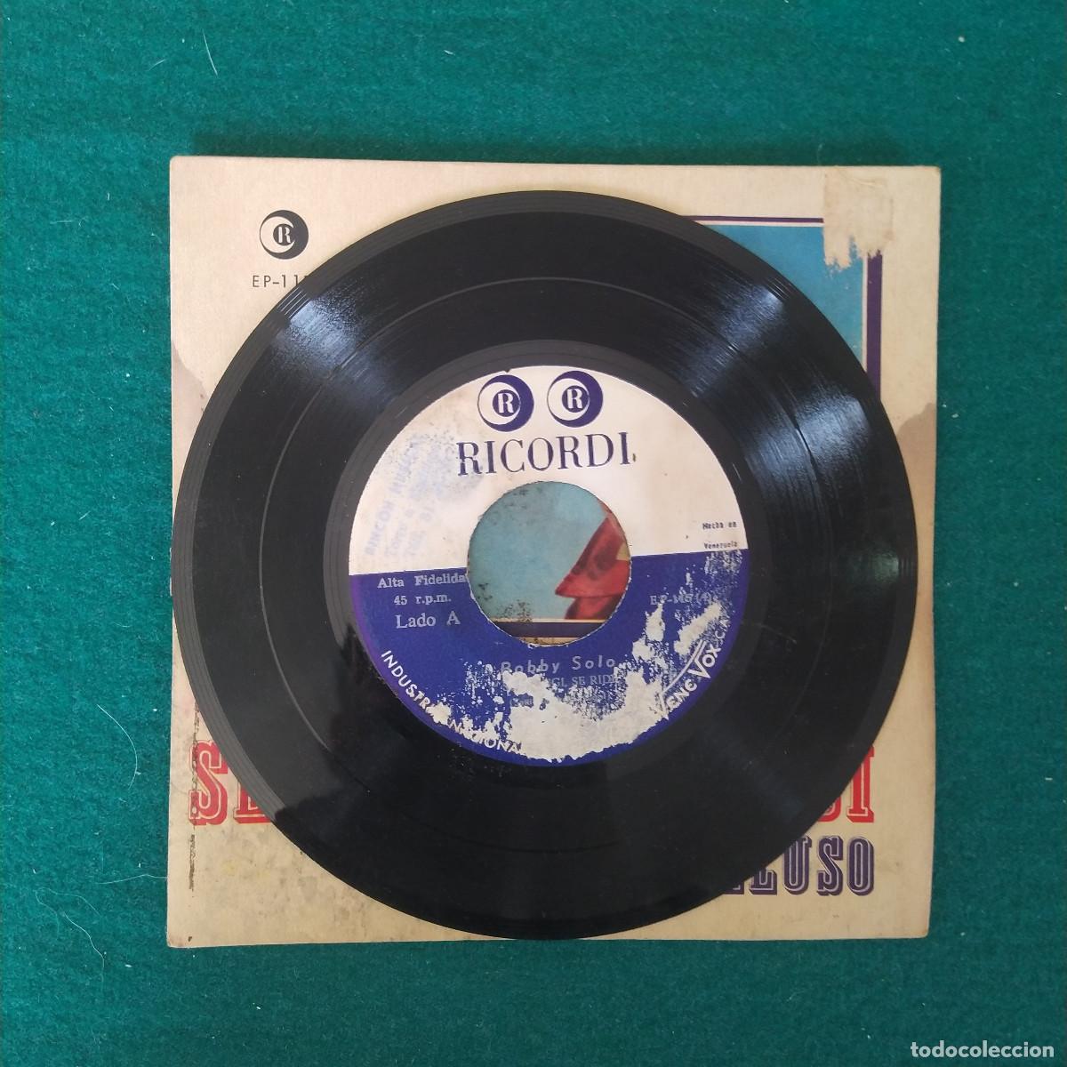 Discos de vinilo: Bobby Solo &ndash; Se Piangi, Se Ridi - Foto 4