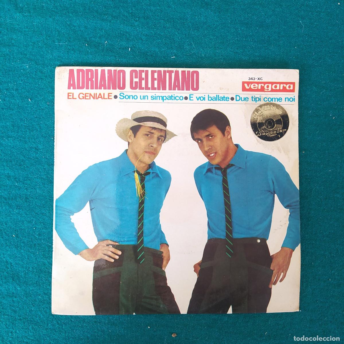 Discos de vinilo: Adriano Celentano &ndash; Sono Un Simpatico - Foto 1
