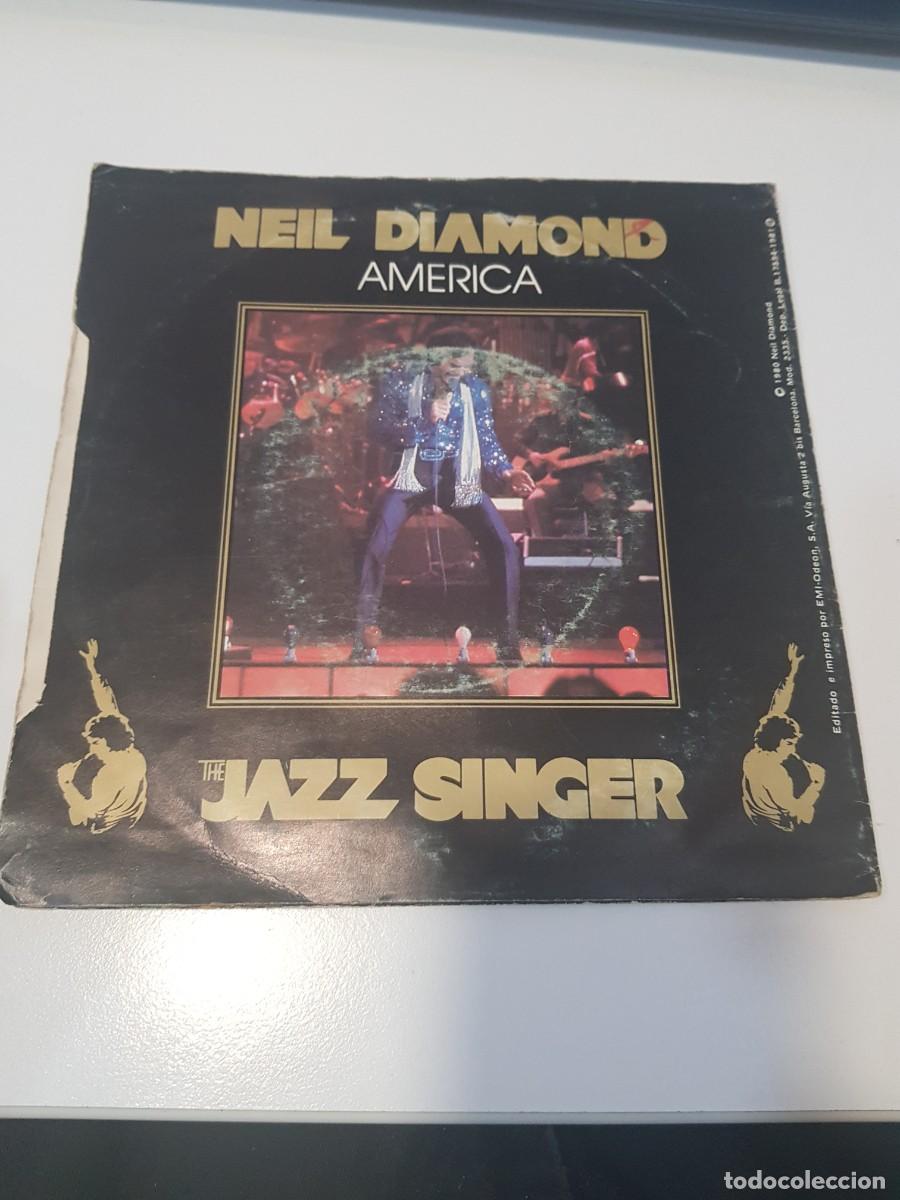 Discos de vinilo: Vinilo Single NEIL DIAMOND AMERICA - Foto 1