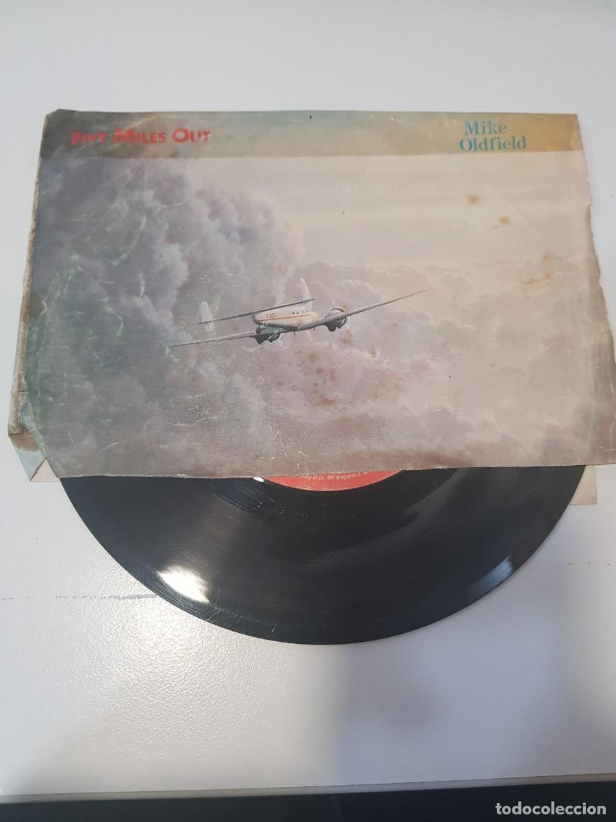 Discos de vinilo: Vinilo Single FIVE MILES OUT MIKE OLDFIELD - Foto 1