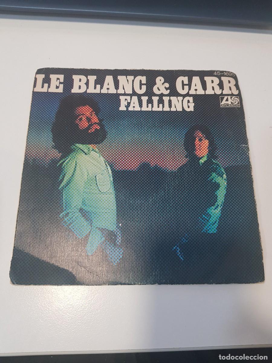 Discos de vinilo: Vinilo Single LE BLANC CARR FALLING - Foto 1