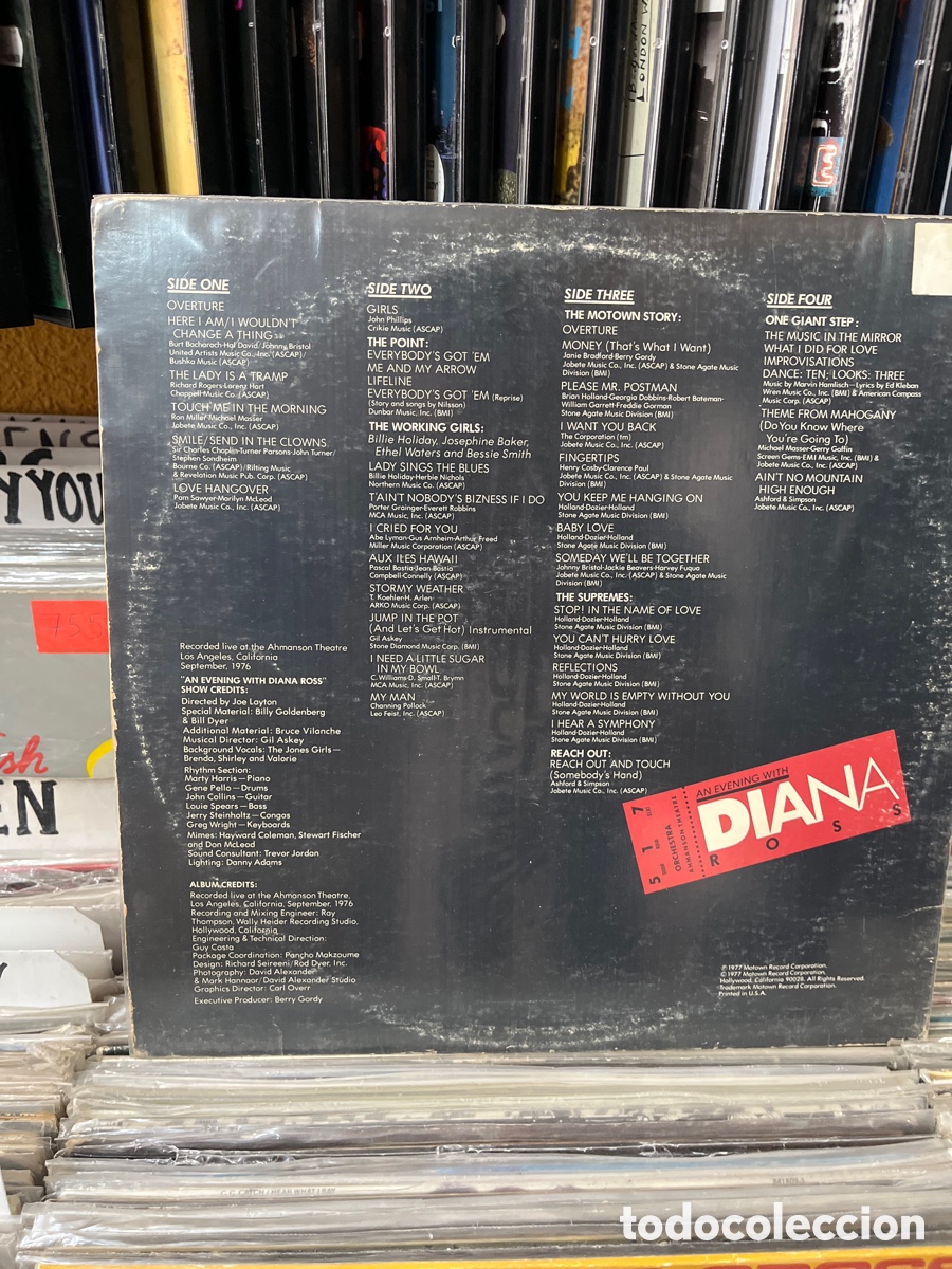 Discos de vinilo: an evening with diana ross 2lps - Foto 2