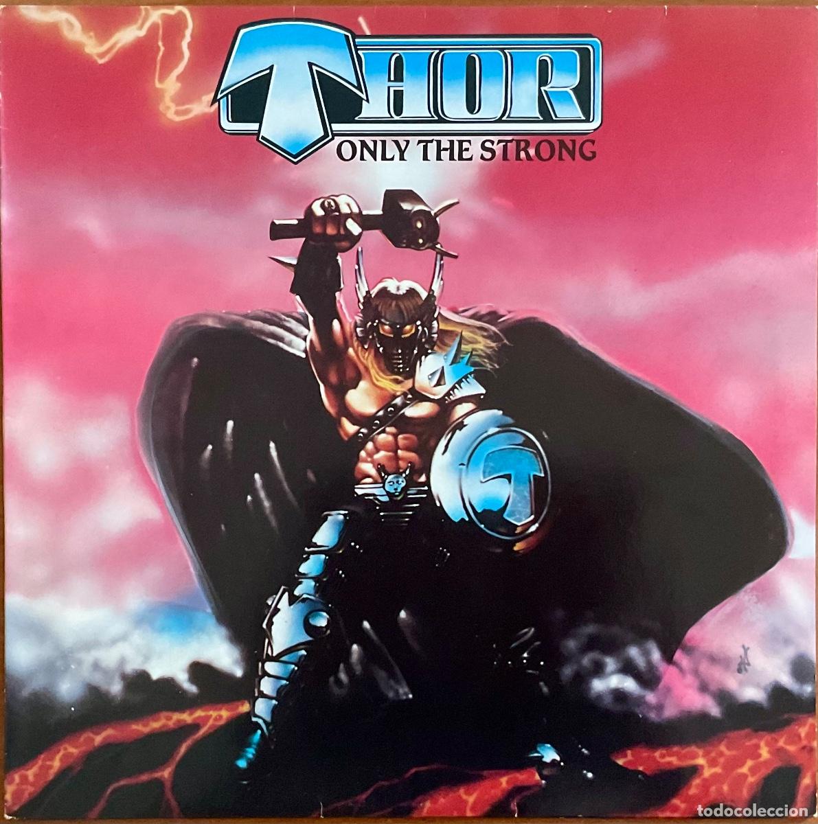 Discos de vinilo: THOR - ONLY THE STRONG - Foto 1