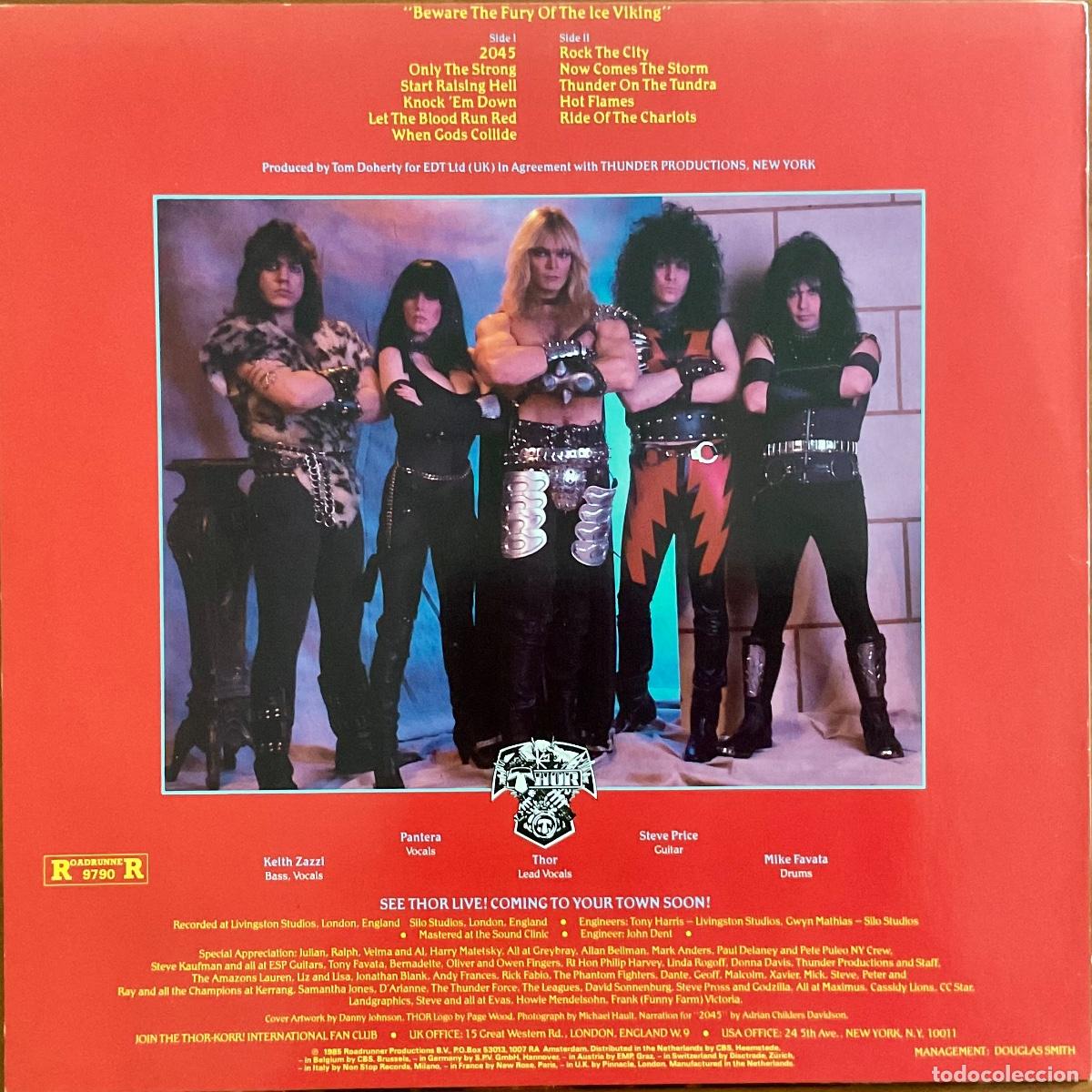 Discos de vinilo: THOR - ONLY THE STRONG - Foto 2