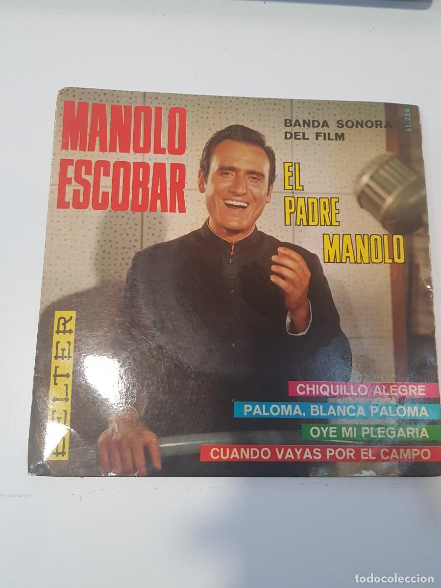 Discos de vinilo: Vinilo Single Manolo escobar el padre manolo - Foto 1