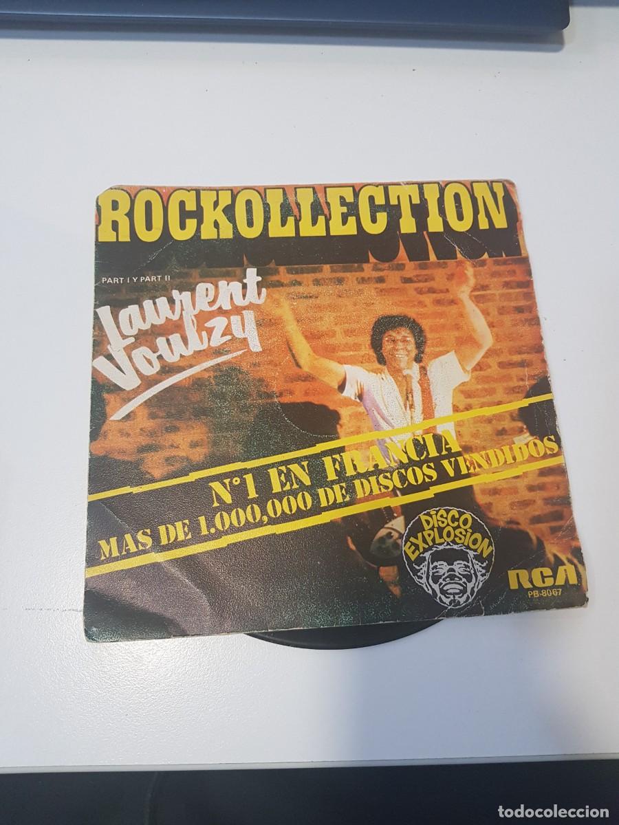 Discos de vinilo: Vinilo Single LAURENT VOULZY ROCKOLLECTION - Foto 1