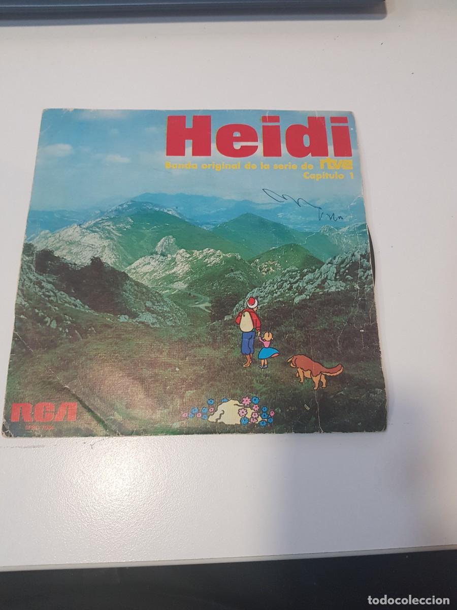 Discos de vinilo: Vinilo Single HEIDI BANDA SONORA RTVE - Foto 1