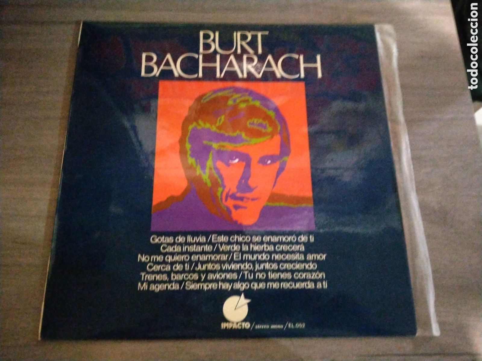 Discos de vinilo: LP- Gotas de lluvia- Burt bacharach 4 - Foto 1