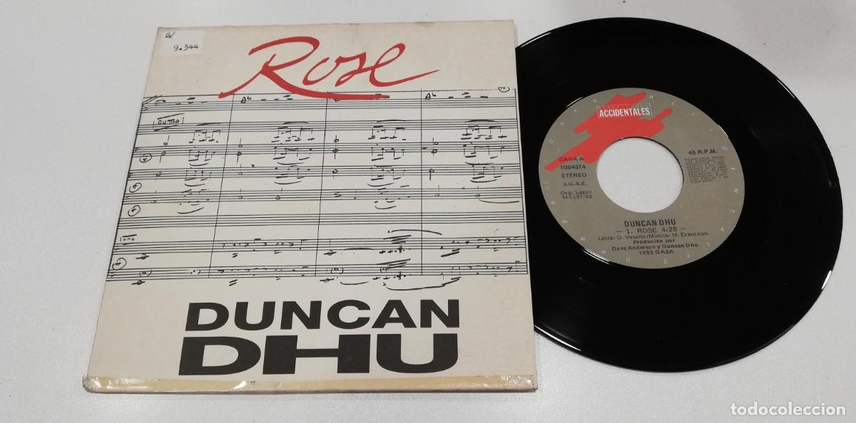 Discos de vinilo: SCO97-Duncan Dhu - Rose (7&rdquo;, Single) - Foto 1
