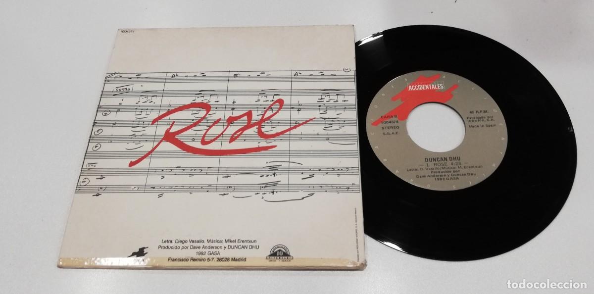 Discos de vinilo: SCO97-Duncan Dhu - Rose (7&rdquo;, Single) - Foto 2