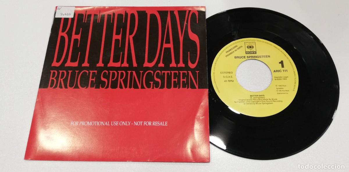 Discos de vinilo: SCO97-Bruce Springsteen - Better Days (7&rdquo;, S/Sided, Promo) - Foto 1