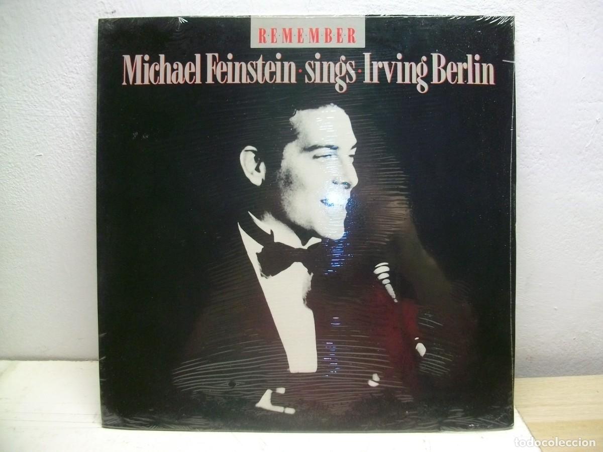 Discos de vinilo: Michael Feinstein -Sings Irving Berlin LP NUEVO PRECINTADO - Foto 1