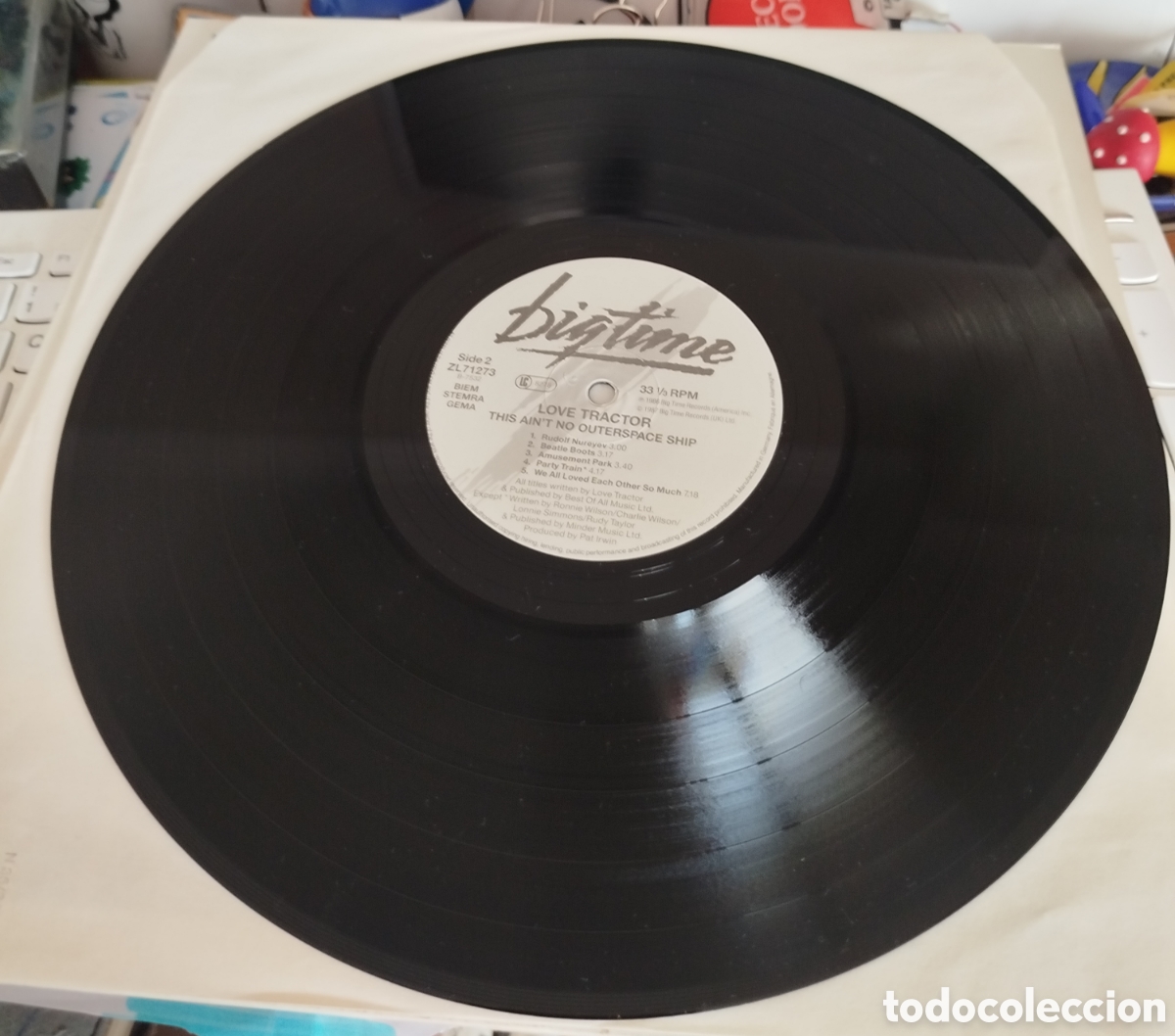 Discos de vinilo: Love tractor - This aint no outerspace ship - Foto 2