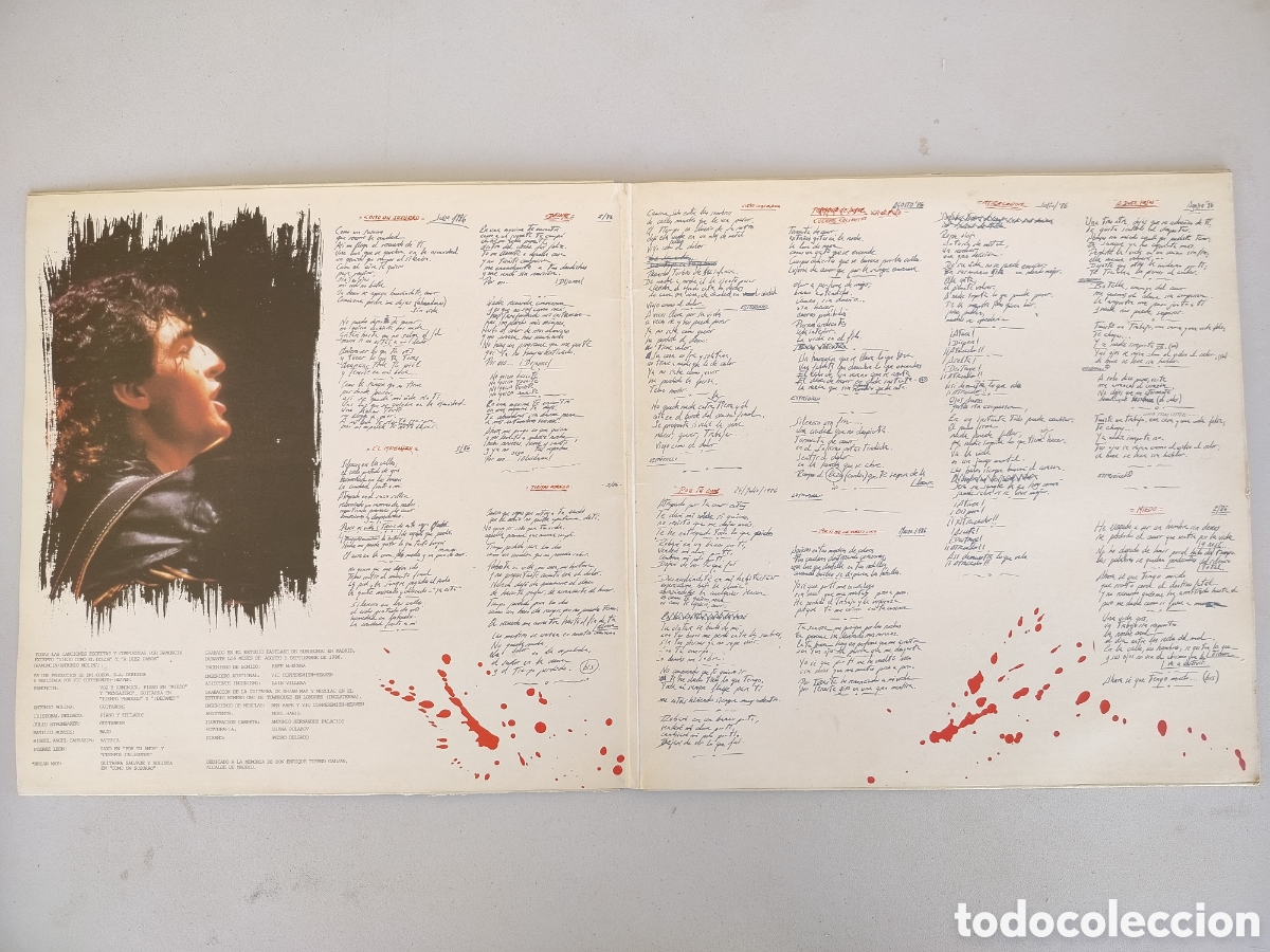 Discos de vinilo: Ramonc&iacute;n LP La Vida en el Filo - Foto 3