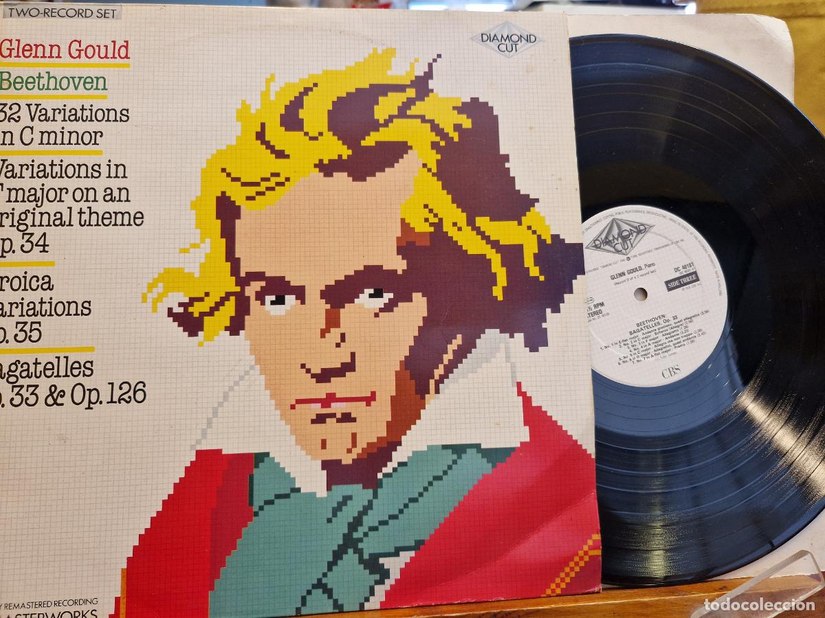 Discos de vinilo: SINGLE. GLENN GOULD. BEETHOVEN. 32 VARIATIONS IN C MINOR. - Foto 1