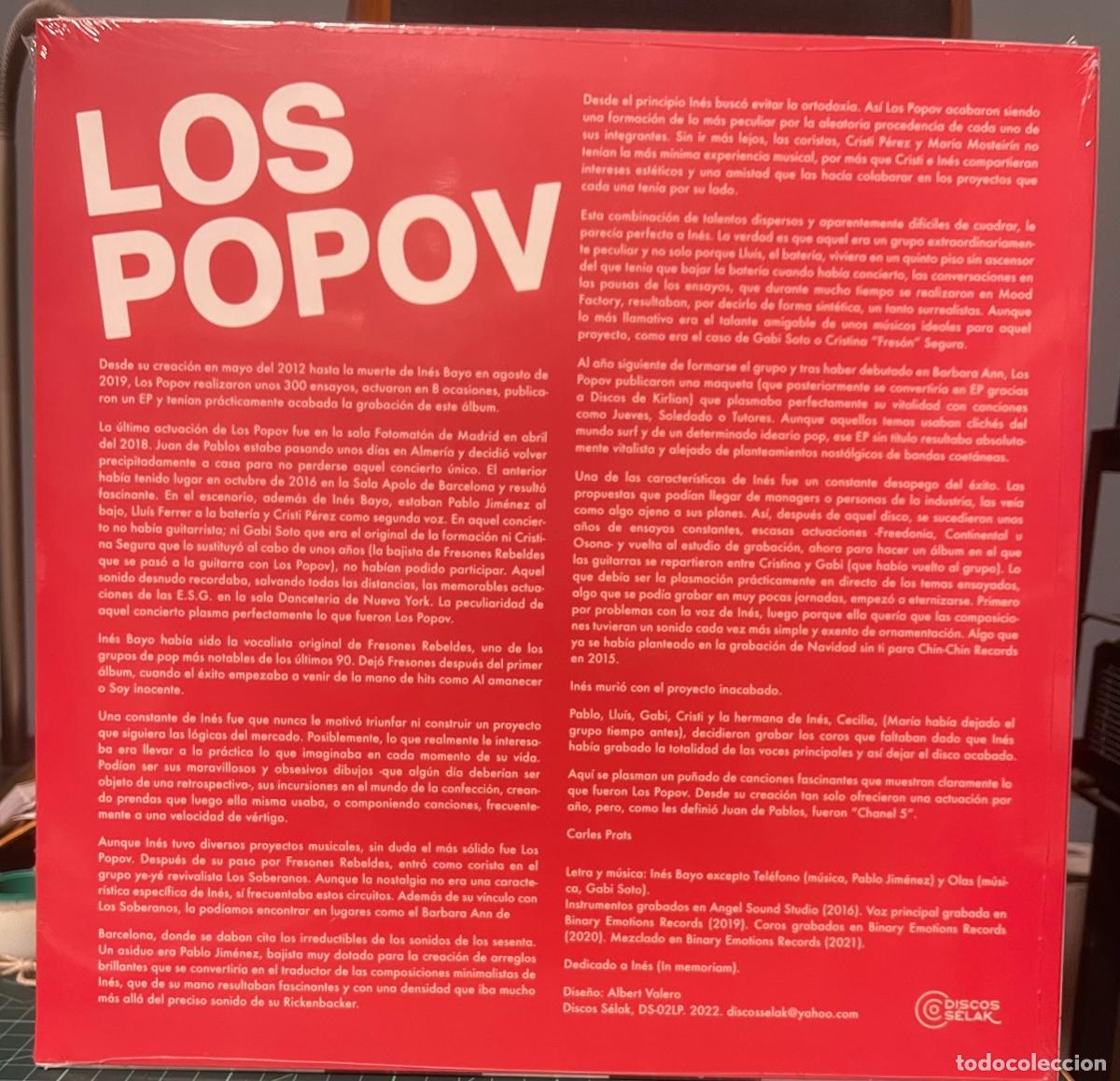 Discos de vinilo: Los popov - precintado - Foto 2