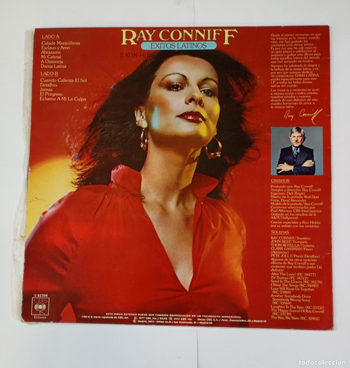 Discos de vinilo: RAY CONNIFF - &Eacute;XITOS LATINOS - LP. TDKLP5 - Foto 2