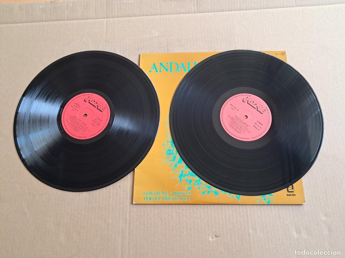 Discos de vinilo: JARCHA - ANDALUCIA DOBLE LP 1981 - Foto 4