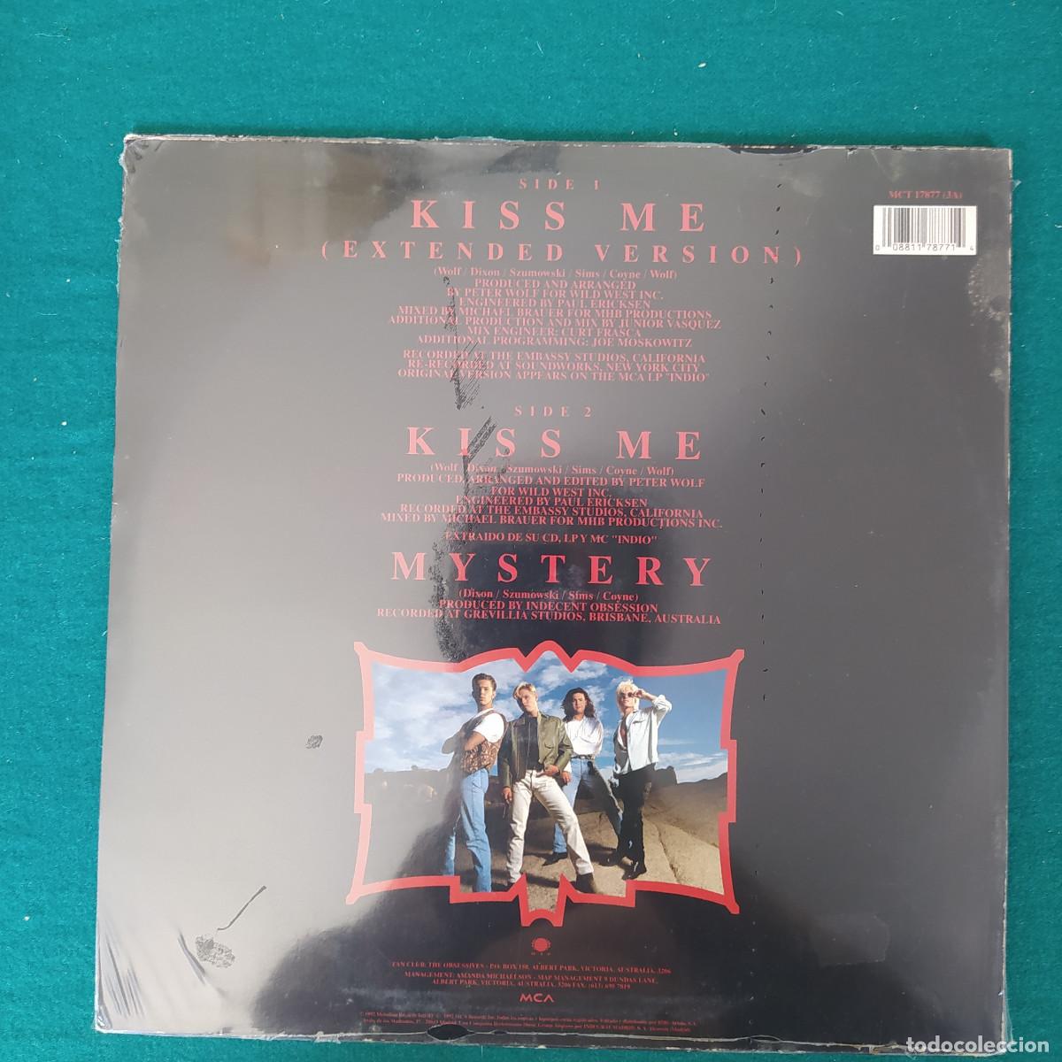 Discos de vinilo: Indecent Obsession &ndash; Kiss Me - Foto 2