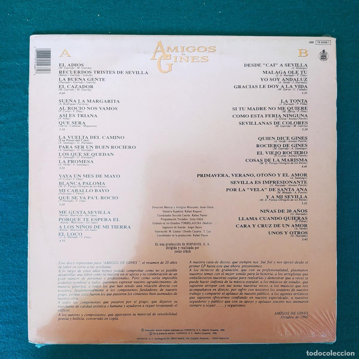 Discos de vinilo: Amigos De Gines &ndash; Buena Cosecha - Foto 2