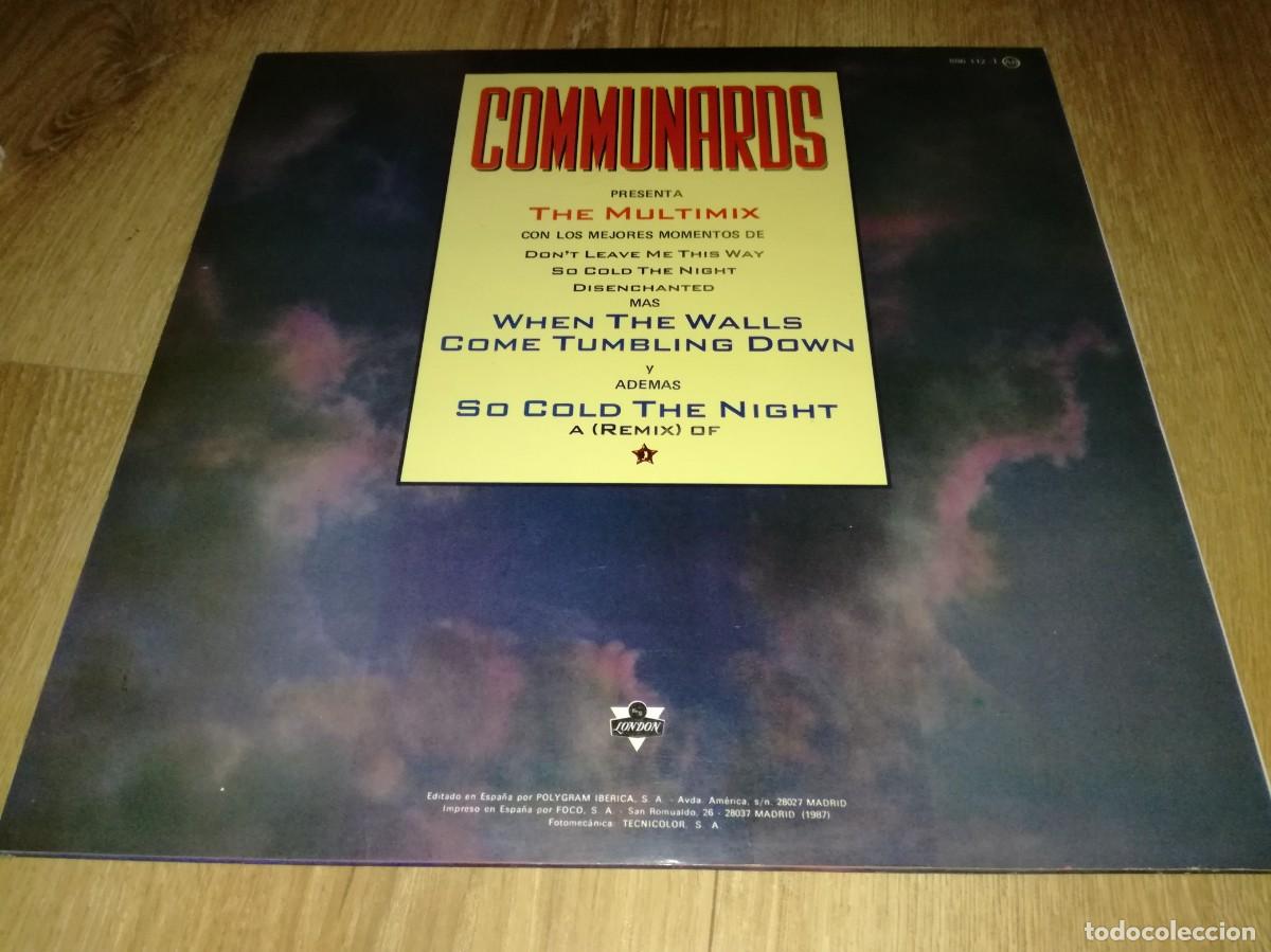 Discos de vinilo: COMMUNARDS-THE MULTIMIX-ORIGINAL ESPA&Ntilde;OL 1987 - Foto 2