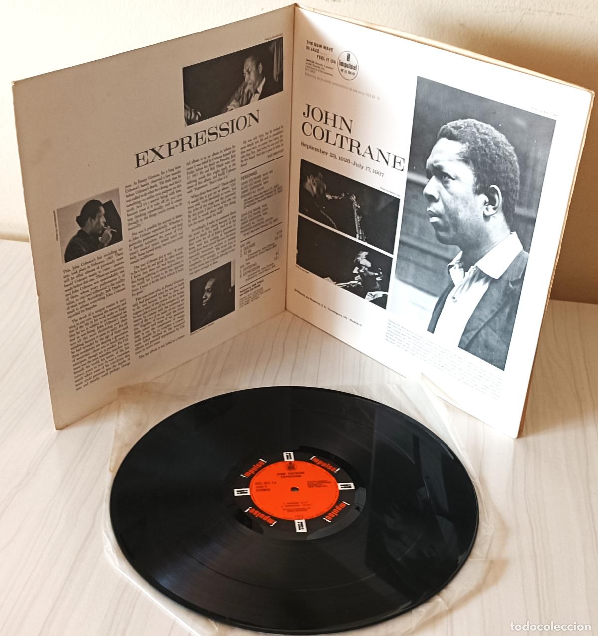Discos de vinilo: JOHN COLTRANE - EXPRESSION IMPULSE - 1967 GAT - Foto 2