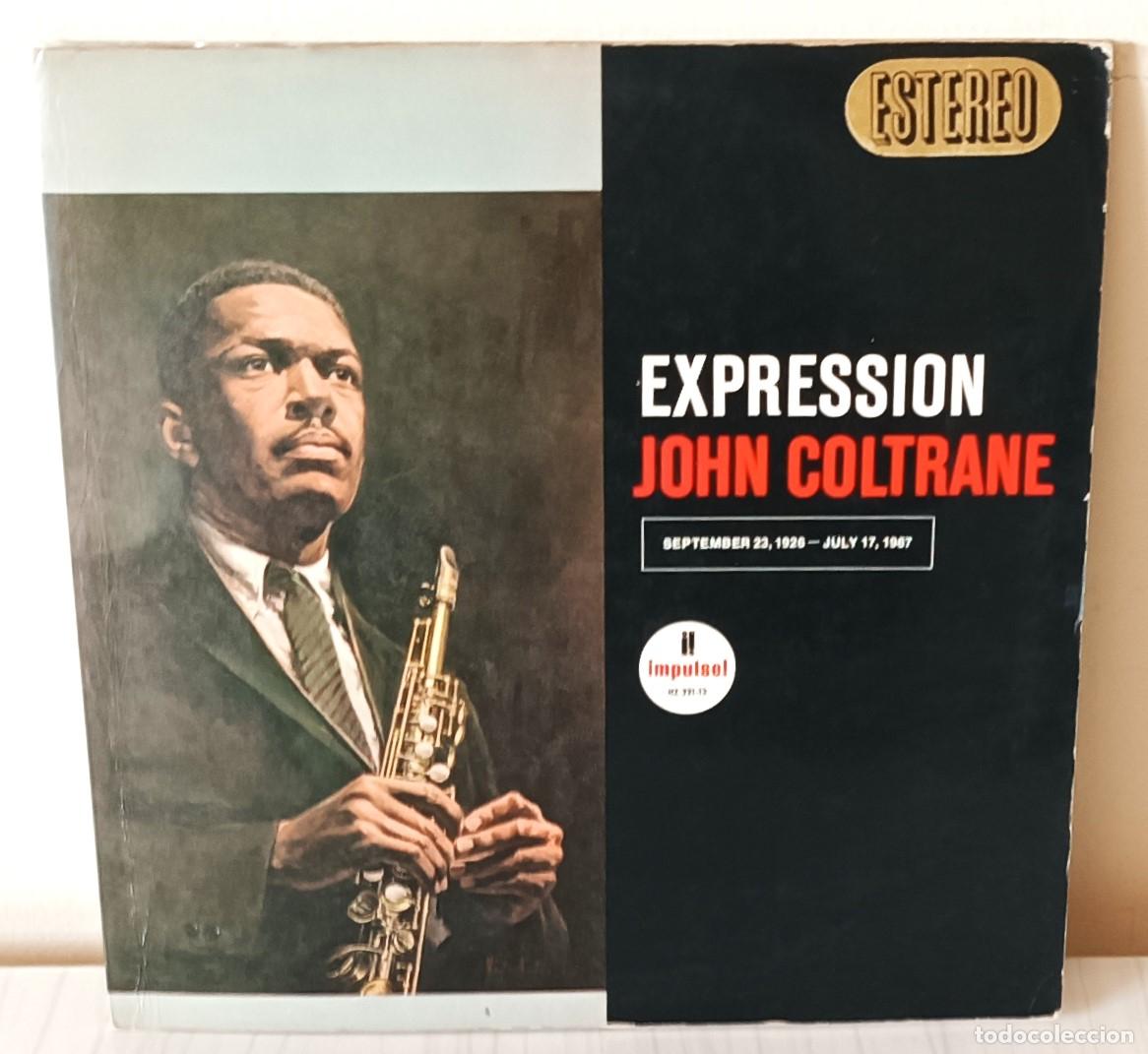 Discos de vinilo: JOHN COLTRANE - EXPRESSION IMPULSE - 1967 GAT - Foto 1