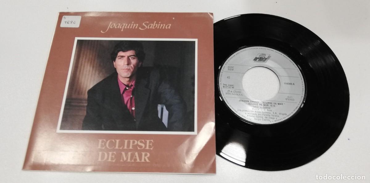 Discos de vinilo: SCO97-Joaqu&iacute;n Sabina - Eclipse De Mar (7&rdquo;, Single) - Foto 1