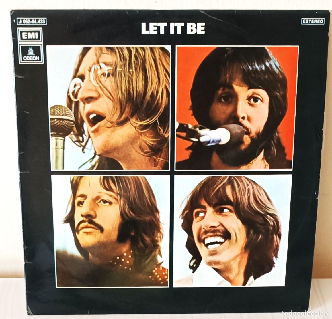 Discos de vinilo: THE BEATLES - LET IT BE ODEON - 1971 - Foto 1