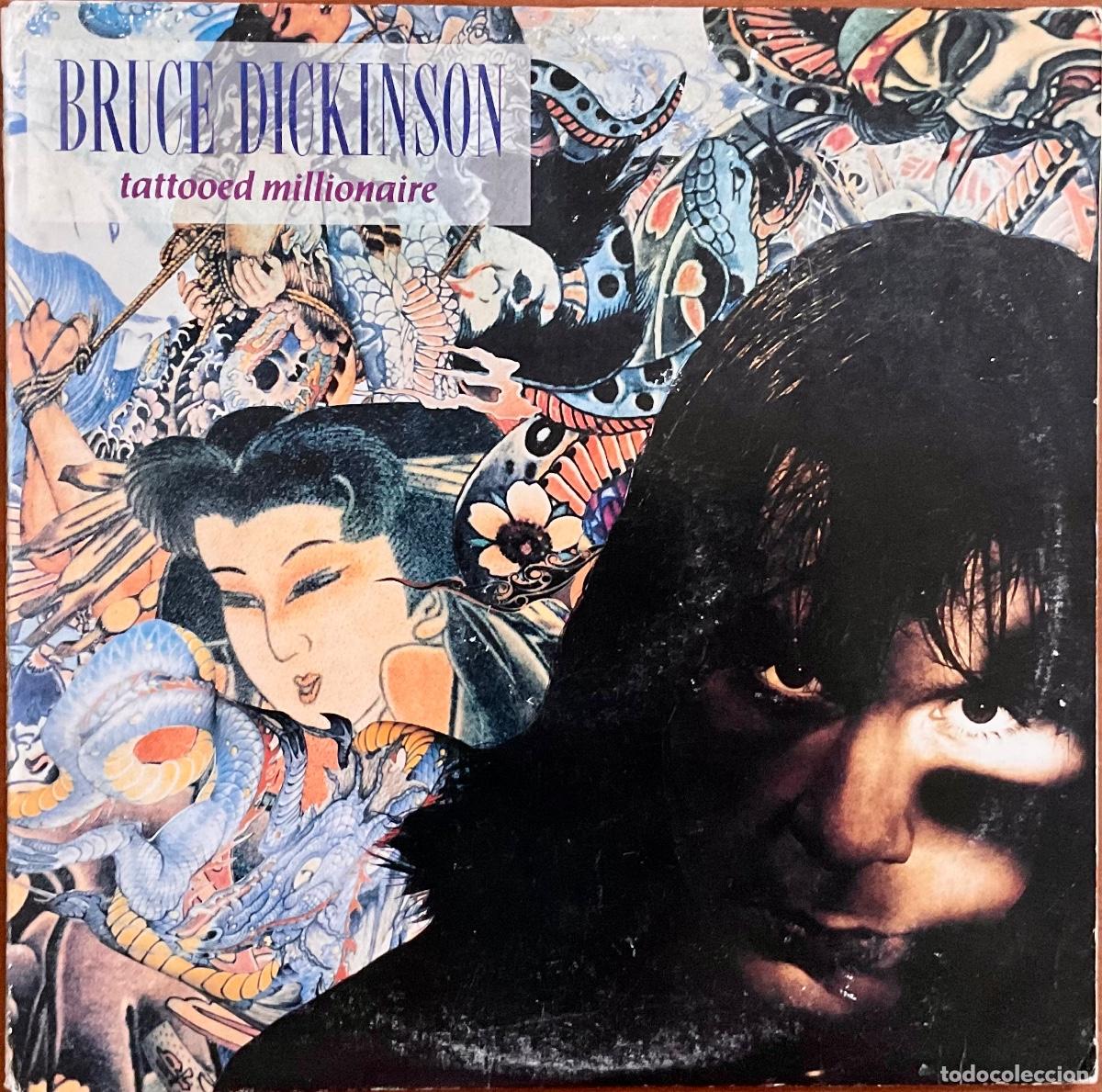 Discos de vinilo: BRUCE DICKINSON - TATTOOED MILLIONAIRE - Foto 1